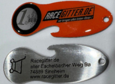 Racing Gitter 30x30cm - Sort